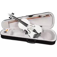 Antonio Lavazza Vl-20/wh 4/4 - Белая скрипка, кейс, смычок и канифоль в комплекте