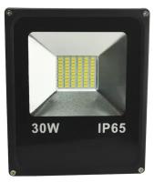 Светодиодный прожектор 220В многодиодный, 30 Ватт, цвет белый, IP65