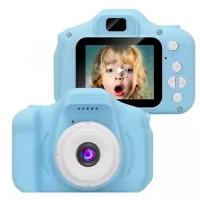 Детский цифровой мини фотоаппарат Mini Kids Camera (голубой)