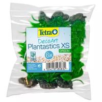 Растение для аквариума пластиковое мини зеленое Tetra DecoArt Plant XS Green Refill 6 см уп. 6 шт (1 уп)