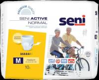 Seni Active Normal Подгузники-трусы для взрослых Medium (2) обхват талии 80-110 см, 10 шт