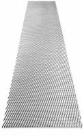 Универсальная сетка для защиты радиатора 1000х200мм Алюминий, цвет - серебро, мелкая ячейка R16 6х6мм