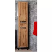 Шкаф-пенал для ванной Бриклаер, 35.5х32.2х200 см, Лофт, Универсальный