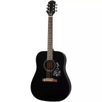 Epiphone Starling Ebony акустическая гитара, цвет черный