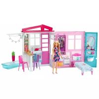 Barbie Кукольный Дом с мебелью и куклой