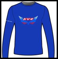 Рубашка KV+ T-shirt long sleeve женская, Blue