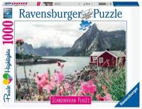 Пазл Ravensburger 1000 деталей: Рейне, Лофотенские острова, Норвегия