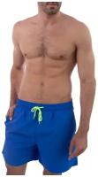 Плавательные шорты мужские однотонные, летние, весенние, шорты с сеткой внутри, оранжевый цвет, размер XXXL