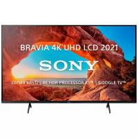 55" Телевизор Sony KD55X85TJ 2021 Triluminos, HDR, LED, черный