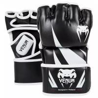 Перчатки ММА Venum Challenger MMA Gloves - Black искусственная кожа черный цвет черный размер M
