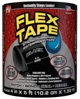 Клейкая лента Flex Tape Black усиленной фиксации, 102 мм x 1.52 м