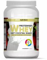 Протеин aTech Nutrition Whey Protein 100% (840 г) клубника, 1 уп.