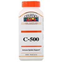 Витамин C 21st Century С-500 500 мг 250 таблеток