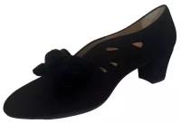 Туфли Luiza Belly женские Kuero черные из натуральной замши