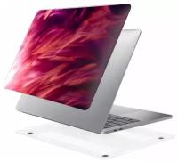 Чехол накладка для ноутбука Apple Macbook Air 13 дюймов 2018-2020 A1932 A2179 A2337 перья