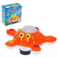 ZHORYA Развивающая игрушка «Морская звезда», двигается, вращается на 360 градусов, световые и звуковые эффекты, микс