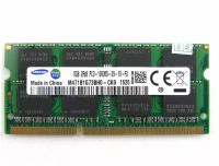 Оперативная память Samsung DDR3 8 ГБ 2Rx8 PC3-10600S-09-10-F3 SO-DIMM M471B1G73BH0-CK0 - 1 шт