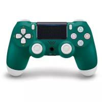 Геймпад игровой (джойстик) беспроводной для PS4/ПК - зеленый