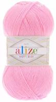 Пряжа для вязания Ализе Happy Baby (65% акрил, 35% полиамид) 5х100г/350м цв.191 розовый