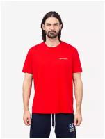 Футболка Champion Crewneck T-Shirt, размер XS, красный