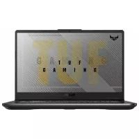 Ноутбук ASUS TUF Gaming A17 FX706IH-H7035 (AMD Ryzen 5 4600H 3000MHz/17.3"/1920x1080/8GB/512GB SSD/NVIDIA GeForce GTX 1650 4GB/Без ОС) 90NR03Y1-M01520, Fortress Gray