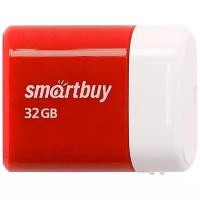 Флешка SmartBuy Lara 32 GB, красный/белый