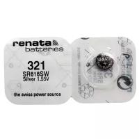 Батарейка R321 - Renata SR616SW (1 штука)
