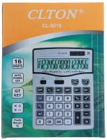 Калькулятор настольный, 16-разрядный, SDC-8216, двойное питание