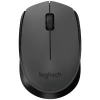 Мышь Logitech M170 Wireless Mouse Black-Grey USB