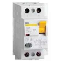 Выключатель дифференциального тока (УЗО) 2п 50А 100мА ВД1-63 АС(Электромеханическое)