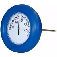 Термометр Chemoform для бассейна круглый, голубой (арт. 2500007C)