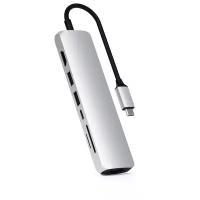 USB-концентратор Satechi SLIM MULTI-PORT (ST-UCSMA3), разъемов: 3