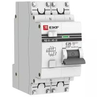 Дифференциальный автомат EKF АД-32 2П 100 мА C 4.5 кА AC электронный 25 А