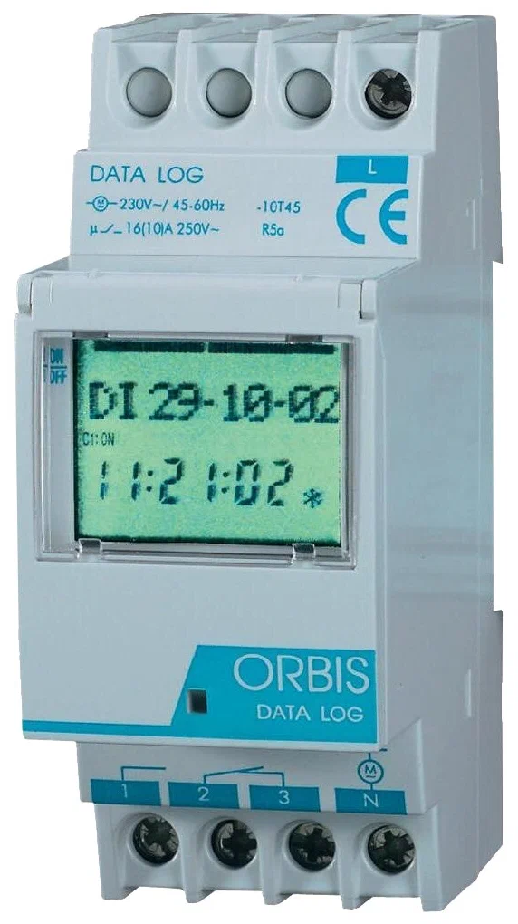 Таймер ORBIS OB174012 DATA LOG 230 V ac
