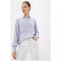 Блузка baon Рубашка из вискозы Baon B171515, размер: XL, фиолетовый