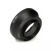 Переходник Canon EF - Micro 4/3 с байонетом MFT, для фотокамер Olympus Panasonic, черный