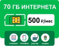 SIM-карта 50 гб интернета 3G/4G за 250 руб/мес (модемы, роутеры, планшеты) + раздача, торренты (Москва и Подмосковье)
