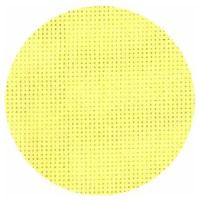 Канва средняя №563 (464) (10смх55кл) (100%Хл) шир.150 см цв.желтый уп.5м