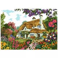 Белоснежка Набор для вышивания Цветы у дома 40 x 29 см (2284)