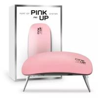 Лампа для полимеризации гель-лака `PINK UP` `PRO` UV/LED mini pink