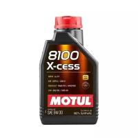 Моторное масло MOTUL 8100 X-cess 5W30 синтетическое 1L