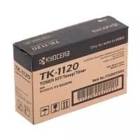 Kyocera TK-1120 (1T02M70NX1) Тонер-картридж оригинальный черный Black 3K для FS-1020, FS-1020MFP, FS-1025MFP FS-1025, FS-1040, FS-1060DN FS-1060, FS-1125MFP FS-1125 [TK1120]