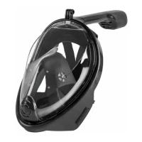 Подводная маска для снорклинга с креплением для экшн-камеры, размер S/M, черный