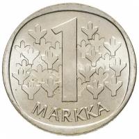Нумизматика: Финляндия 1 markka (марка) 1967 S