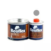 Грунт Reoflex серый 3+1 0,5л.+0,17л. отвердитель комплект