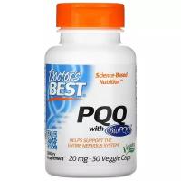 Doctor's Best Pqq, Пирролохинолинхинон (B-14) (20 мг) 30 капсул