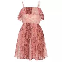 Платье Sfizio 6523ETIOPIA розовый+принт 40