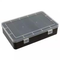 Коробка для швейных принадлежностей Gamma пластик, черная (OM-012)