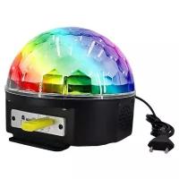 Диско-шар светодиодный проектор для домашней дискотеки 30Вт
