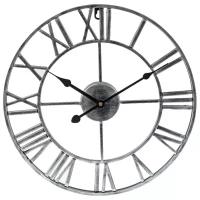 Часы настенные Emilion Loft Metal 60 (серебро)